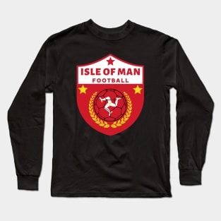 Isle Of Man Football Long Sleeve T-Shirt